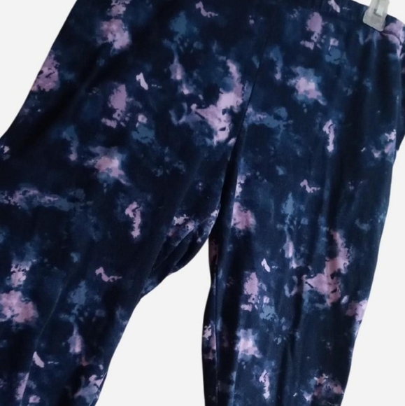 Climate Right Purple And Blue Leggings - Picture 1 of 3